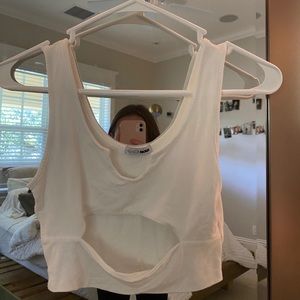 Fashion Nova White crop top